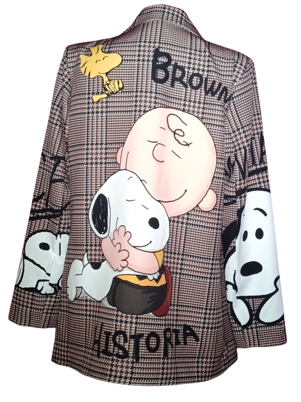 Blazer cuadro inglés SNOOPY