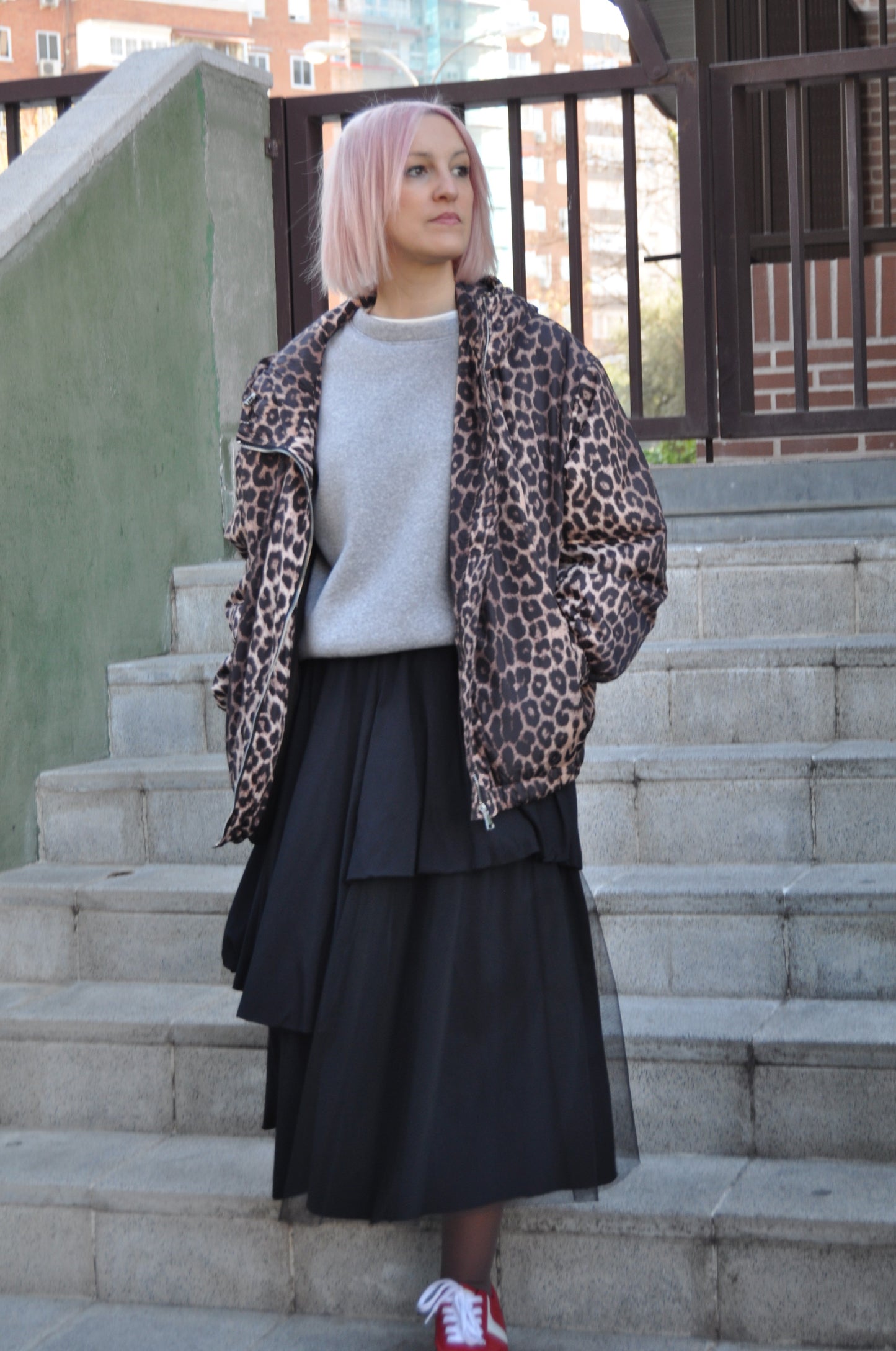Chaqueta BOOMBER Leopardo