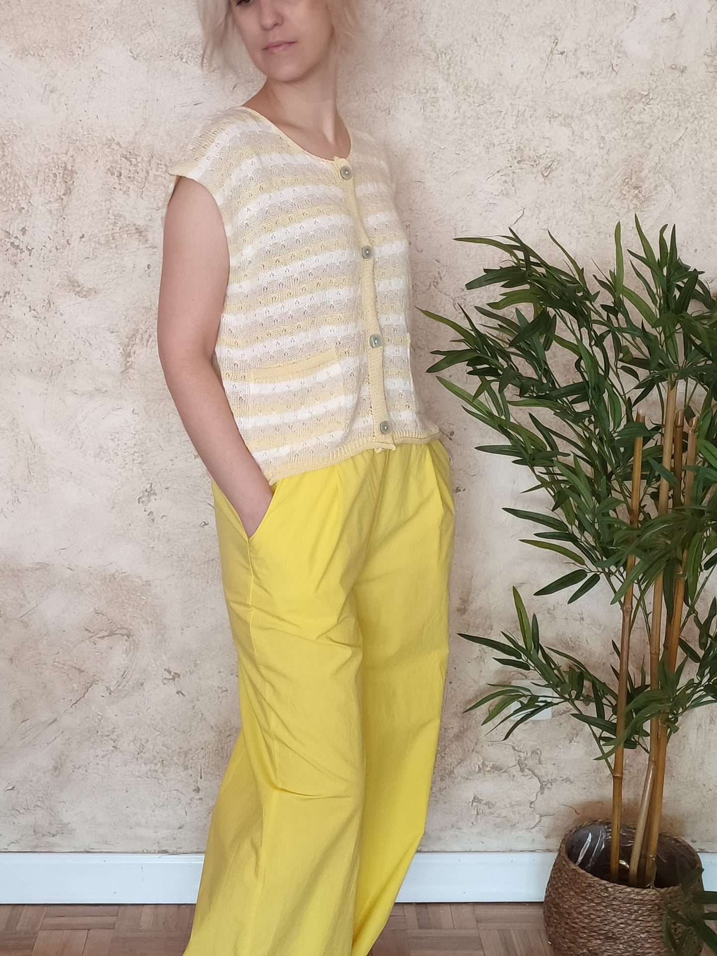 Pantalón TESSA amarillo