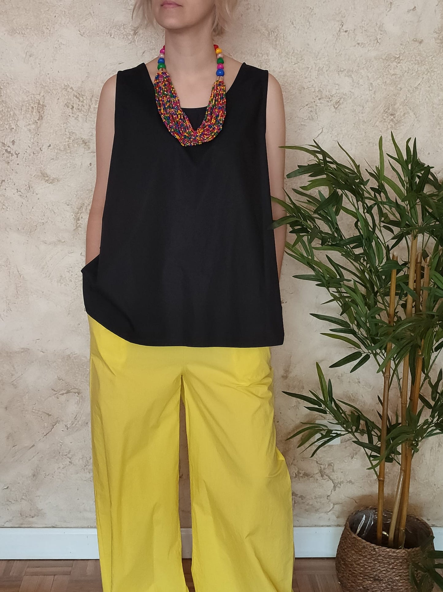 Pantalón TESSA amarillo