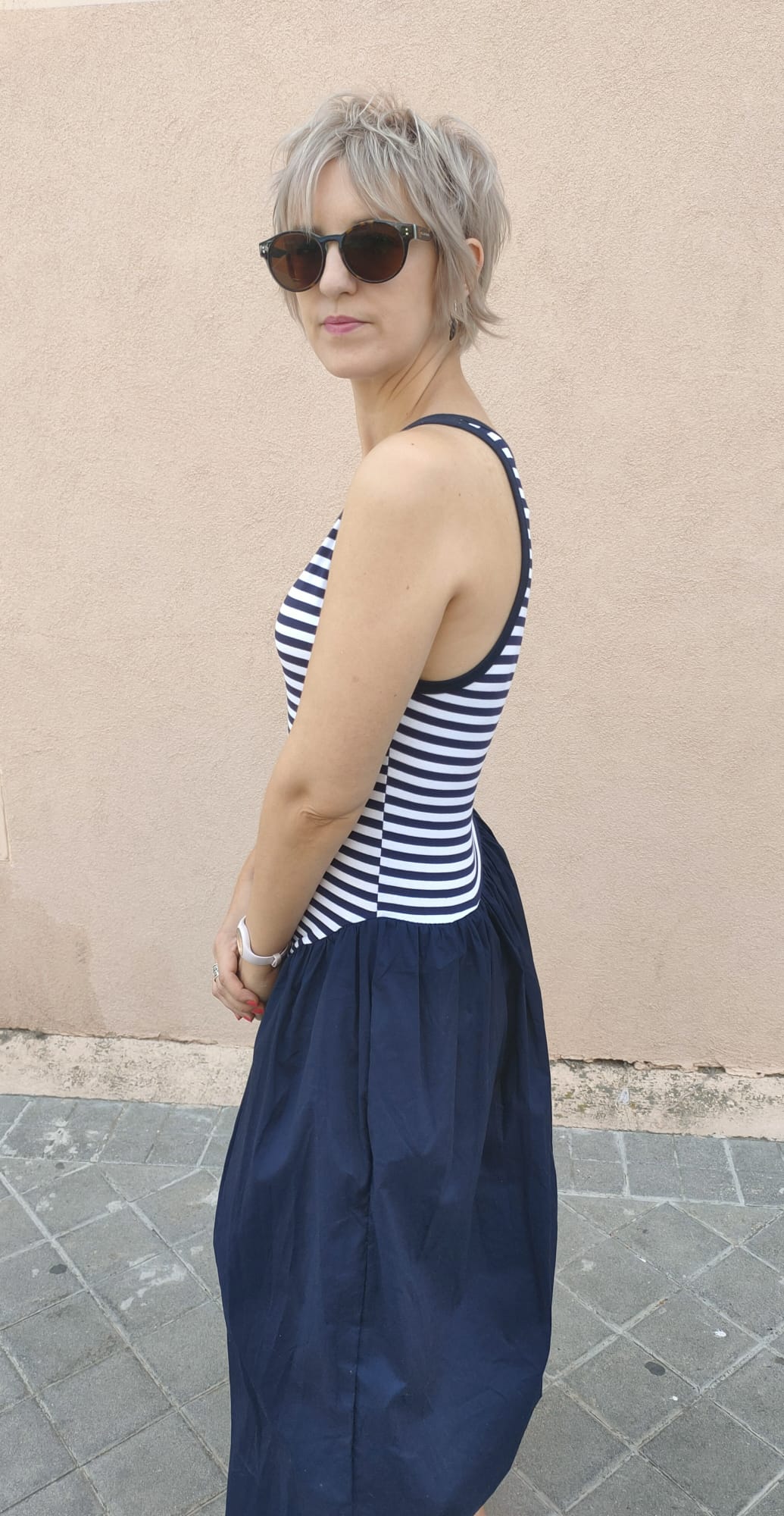 Vestido de rayas BARBATE
