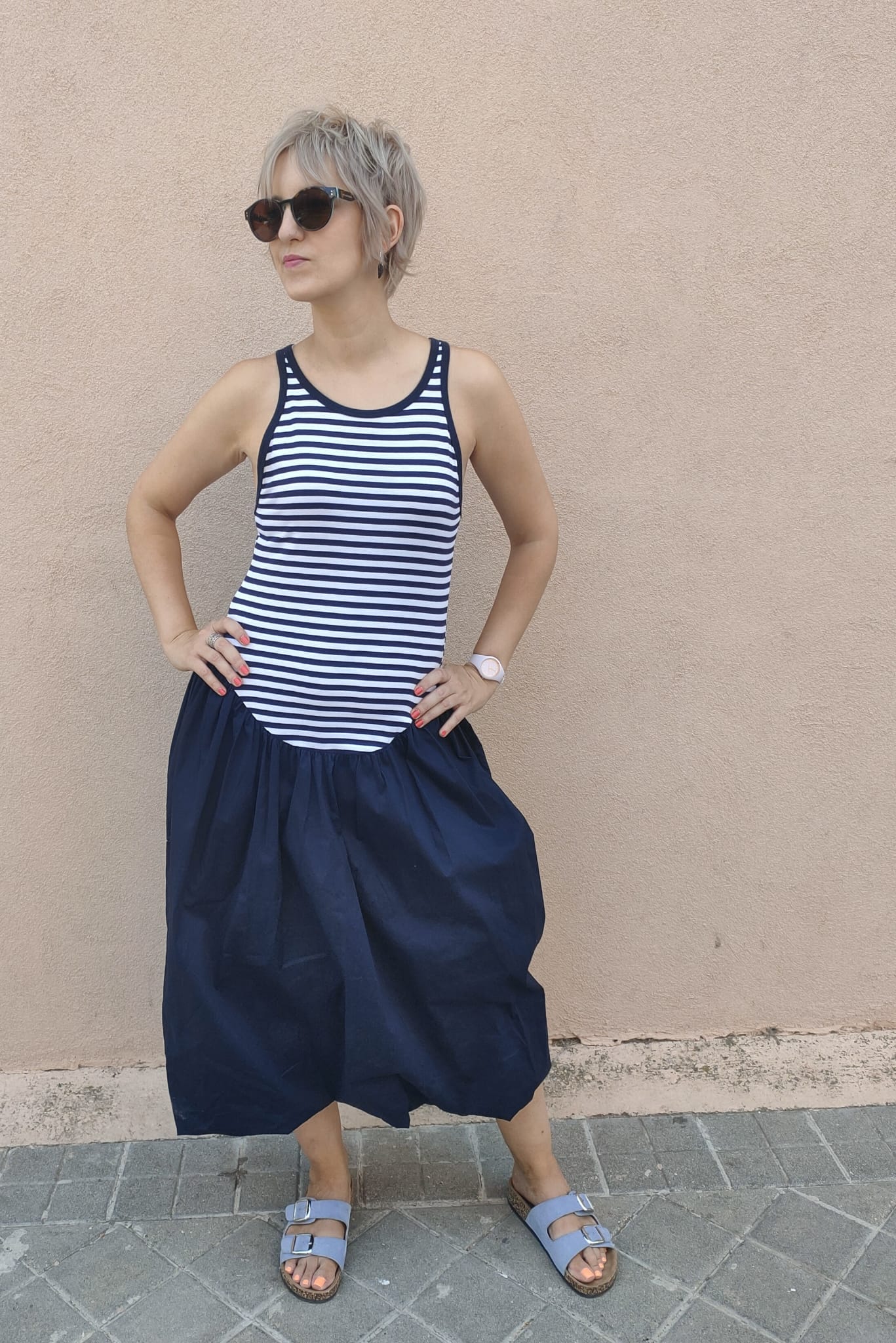 Vestido de rayas BARBATE