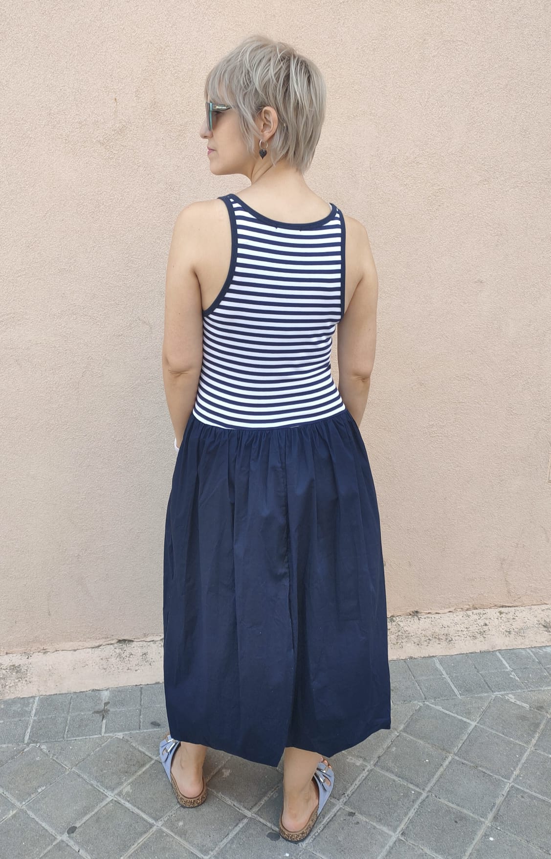 Vestido de rayas BARBATE