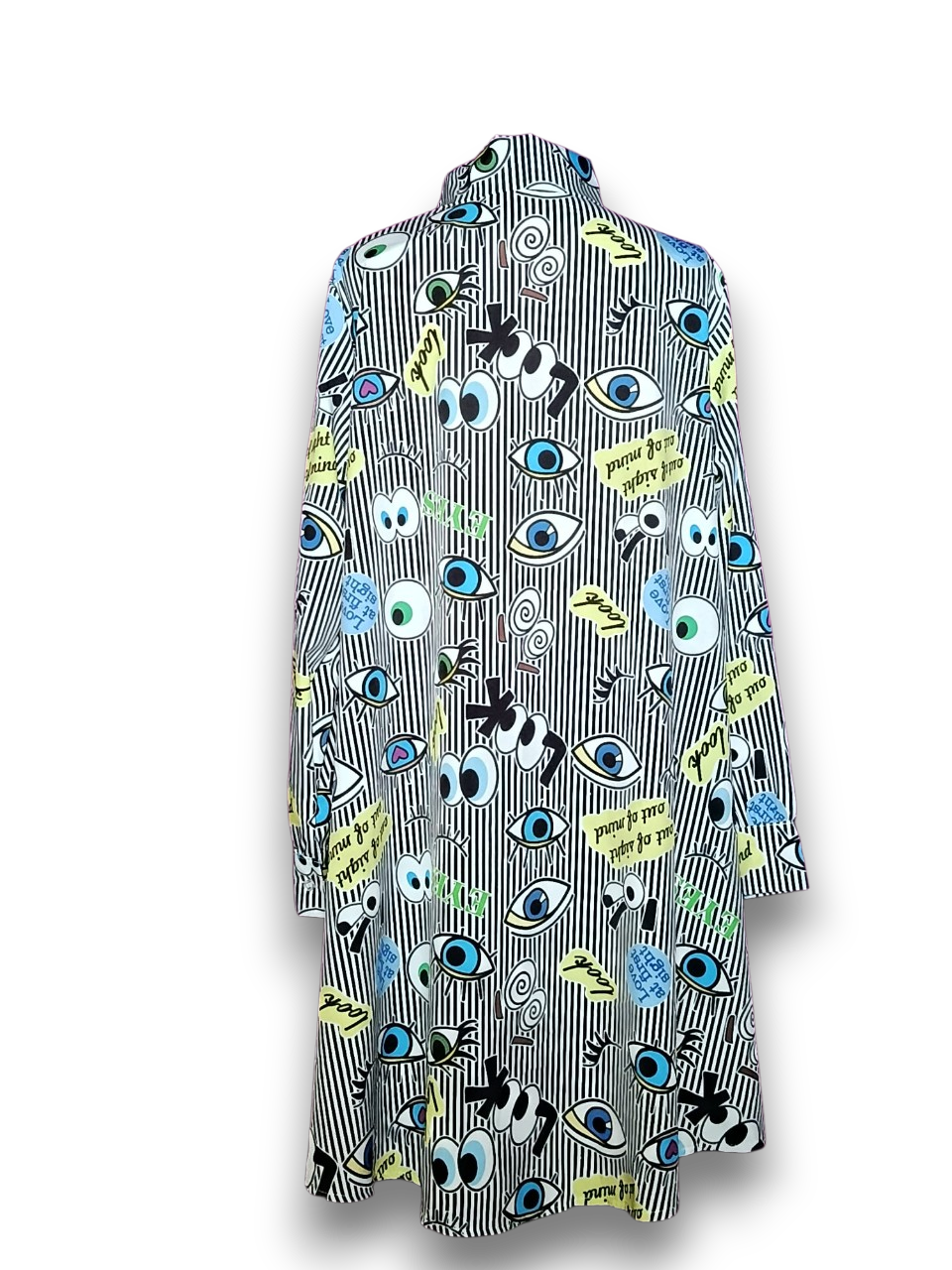 Vestido camisero OJOS