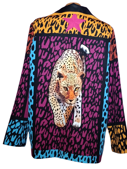 Blazer animal print LEOPARD