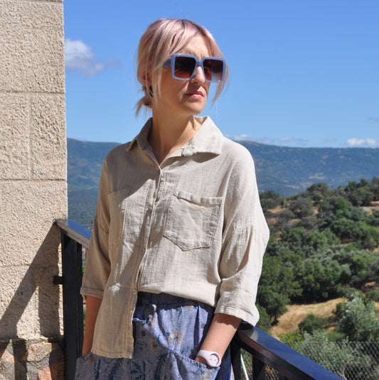 Camisa CECILIA beige