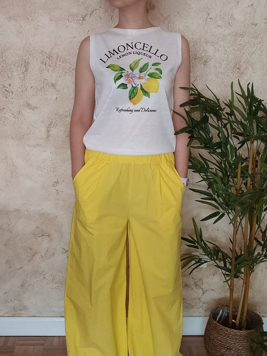 Pantalón TESSA amarillo