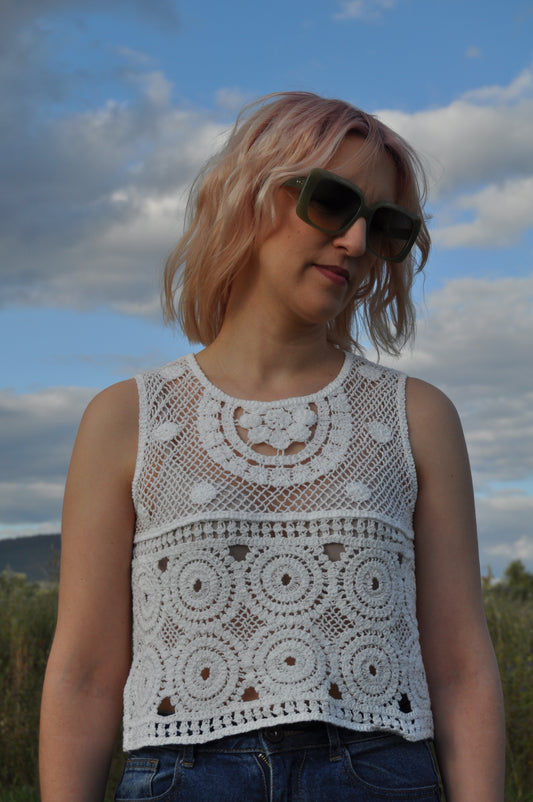 Top crochet HALCÓN