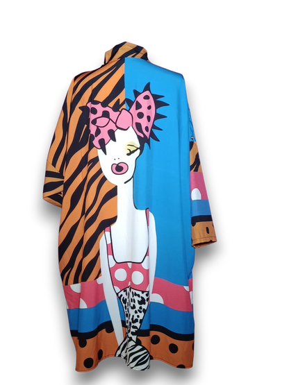 Vestido camisero oversize TANIA