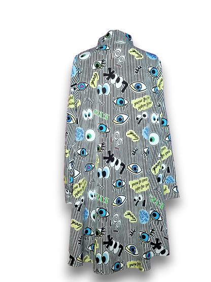 Vestido camisero OJOS