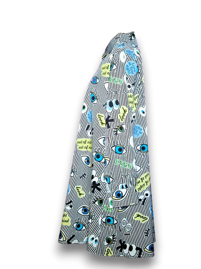 Vestido camisero OJOS