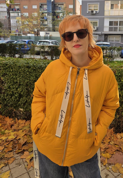 Chaqueta plumífero BRENDA Amarilla