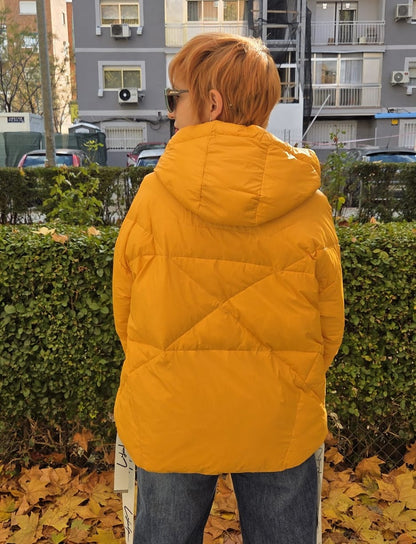 Chaqueta plumífero BRENDA Amarilla